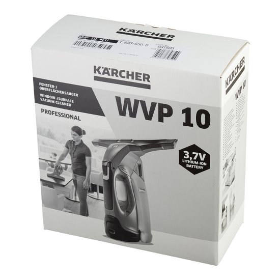 Стеклоочиститель аккумуляторный Karcher WVP 10 3,7В Li-Ion с АКБ и ЗУ 0,2 л (1.633-550.0)