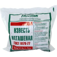 Негашеная известь Movatex Т02366