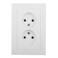 Розетка Systeme Electric AtlasDesign встраиваемая белая (ATN000120)