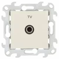 Проходная розетка TV Simon 2410475-031