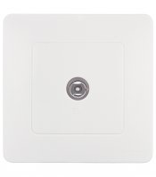 Розетка телевизионная Systeme Electric Blanca встраиваемая белая (BLNTS000011)