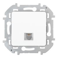 Розетка телефонная Legrand Inspiria встраиваемая белая RJ11 (673820)