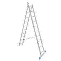 Двухсекционная алюминиевая лестница LadderBel LS210