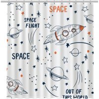 Шторка для ванной FIXSEN SPACE
