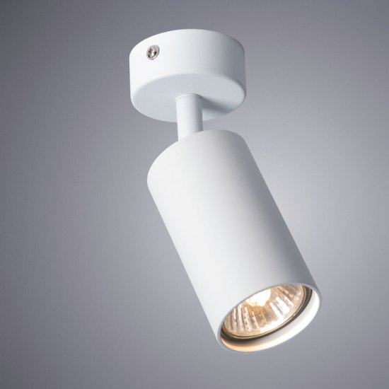 Спот Arte Lamp Aquarius GU10 35 Вт 1 кв.м белый IP20 (A3216PL-1WH)
