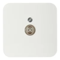 Розетка телевизионная Systeme Electric Blanca накладная молочная (BLNTA000012)