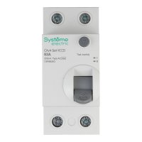 УЗО Systeme Electric City9 Set ВДТ 63А 300 мА 1P+N тип AC 6 кА (C9R66263)