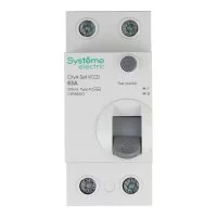 УЗО Systeme Electric City9 Set ВДТ 63А 300 мА 1P+N тип AC 6 кА (C9R66263)