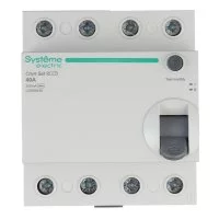 УЗО Systeme Electric City9 Set ВДТ 40А 300 мА 3P+N тип AC 6 кА (C9R66440)