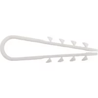 Дюбель-хомут для круглого кабеля Navigator 71 848 NCU-5-10-45-50/WH (50 шт.)