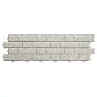 Панель фасадная Tecos Brickwork 1140х350 мм сильвер