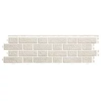 Панель фасадная Tecos Brickwork 1140х350 мм серый меланж