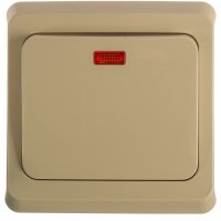 Одноклавишный выключатель Systeme Electric Этюд