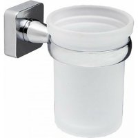 Стеклянный держатель для зубных щеток WasserKraft Lippe K-6528
