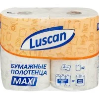 Двухслойные бумажные полотенца Luscan Maxi