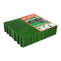 Садовая плитка Helex 40х40 см зеленая (6 шт.)