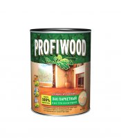 Лак алкидно-уретановый паркетный Profiwood бесцветный 2,6 л/2,4 кг глянцевый