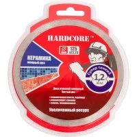 Отрезной алмазный диск по керамике Hardcore 183125