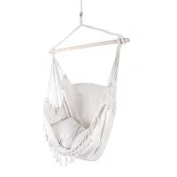 Кресло-гамак Green Glade белое 1,5х1,3 м (G-050)