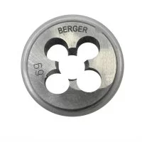 Плашка метрическая Berger М10х1,25х30 мм