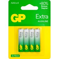Алкалиновые батарейки GP Extra Alkaline