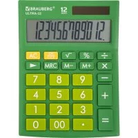 Настольный калькулятор BRAUBERG ULTRA-12-GN