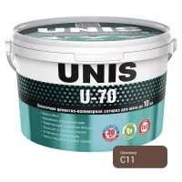 Затирка цементно-полимерная Unis U-70 С11 шоколад 2 кг