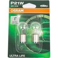 Автолампа Osram P21W BA15s ULTRA LIFE 12V /1/10/50