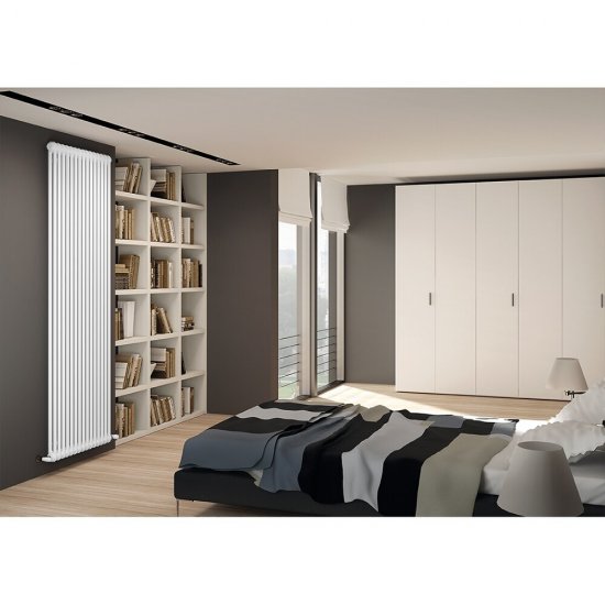 Радиатор стальной трубчатый Irsap Tesi 2 1802х450 мм 3/4 10 секций боковое подключение белый