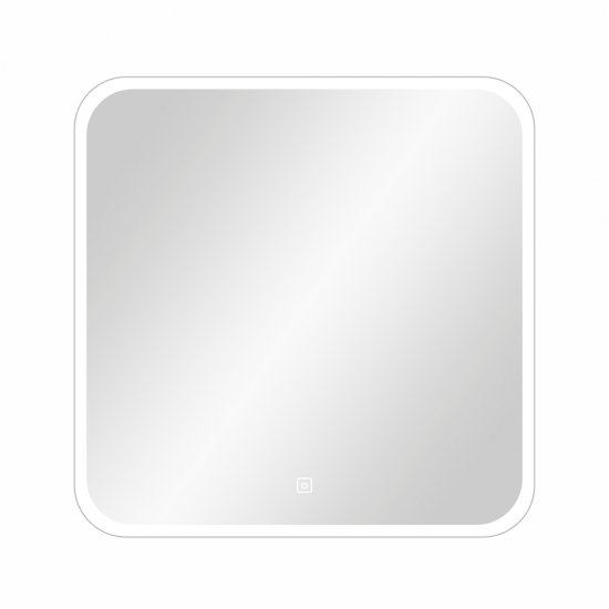 Зеркало с подсветкой квадратное 60х60 см с сенсорным включением Continent Valongo (ЗЛП2392)