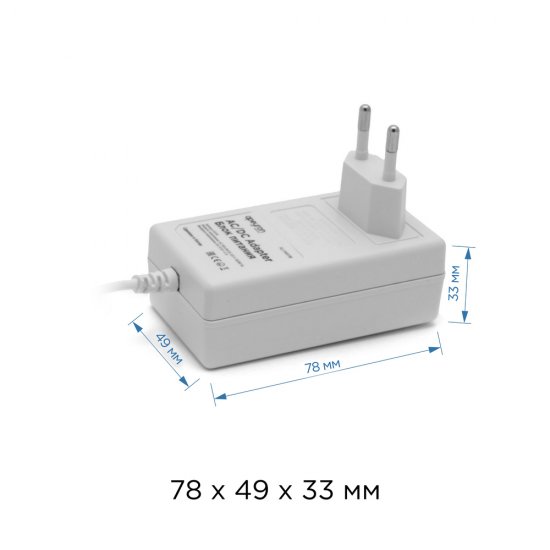 Блок питания для светодиодных лент Apeyron пластиковый 24 Вт IP44 220/12 В белый