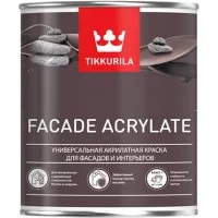 Эмаль для фасадов Tikkurila facade acrylate