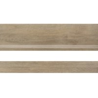 Керамогранит ступень с подступенком Estima Dream Wood бежевый DW02 1200х330х10 мм
