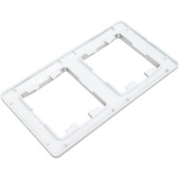 Вертикальная двухместная рамка Systeme Electric GLOSSA