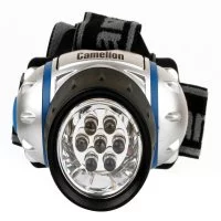 Фонарь налобный Camelion светодиодный 7 LED на батарейках AAA пластик 3 режима (LED5310-7F3)