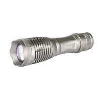Фонарь ручной Camelion светодиодный 1 LED на батарейках AAA алюминий 5 режимов с Zoom (LED5137)