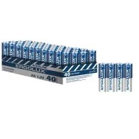 Батарейка Ergolux BOX40 АА пальчиковая LR6 1,5 В (40 шт.) (LR6BOX40)