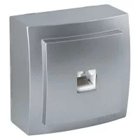 Телефонная розетка Nilson Themis metallic