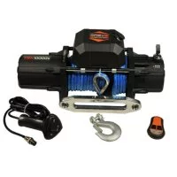 Автомобильная лебедка 4REVO 1000lbs0 12В, с синтетическим тросом