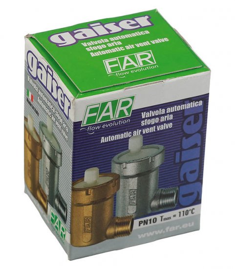 Воздухоотводчик автоматический Far 1/2 НР(ш) угловой (FA 2060 12)