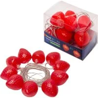 Светодиодная гирлянда Uniel ULD-S0400-010/STB/2AA STRAWBERRY