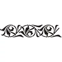 Виниловый трафарет STMDECOR Морозный узор