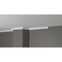 Ударопрочный влагостойкий потолочный карниз под покраску Decor-Dizayn DD38