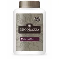 Декоративная металлизированная краска Decorazza Effetto metallico Argento EM 001
