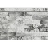 Клинкерная плитка для фасада Cerrad Piatto (22 шт.= 0,48 кв.м) серая 300х74х9 мм