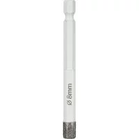 Коронка алмазная по керамике и керамограниту Diamond Industrial DIDKVP08S10