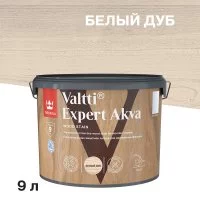 Антисептик Tikkurila Valtti Expert Akva декоративный для дерева белый дуб 9 л