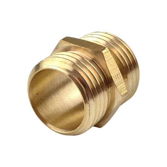 Муфта переходная 1/2 дюйма наружная-наружная резьба