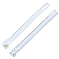 Направляющие роликовые DS01W.1/350, металл, цвет белый