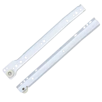 Направляющие роликовые DS01W.1/300, металл, цвет белый